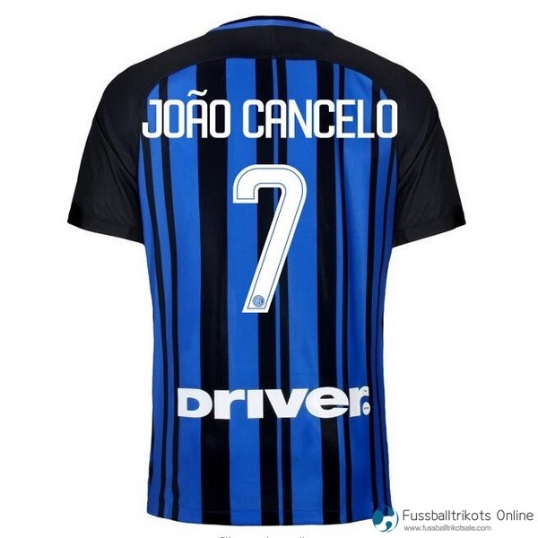 Inter Milan Trikot Heim Joao Cancelo 2017-18 Fussballtrikots Günstig